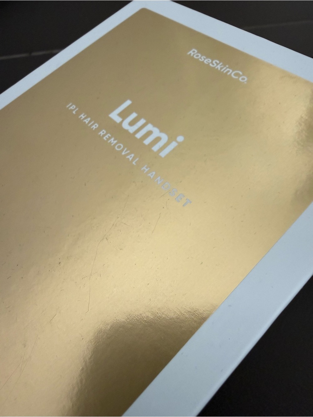 RoseSkinCo. Lumi IPL Hair Removal Handset — Gold